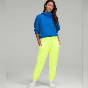 NWT Lululemon Scuba High-Rise Jogger Neon Wash Sz